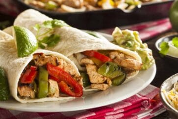 fajitas di pollo
