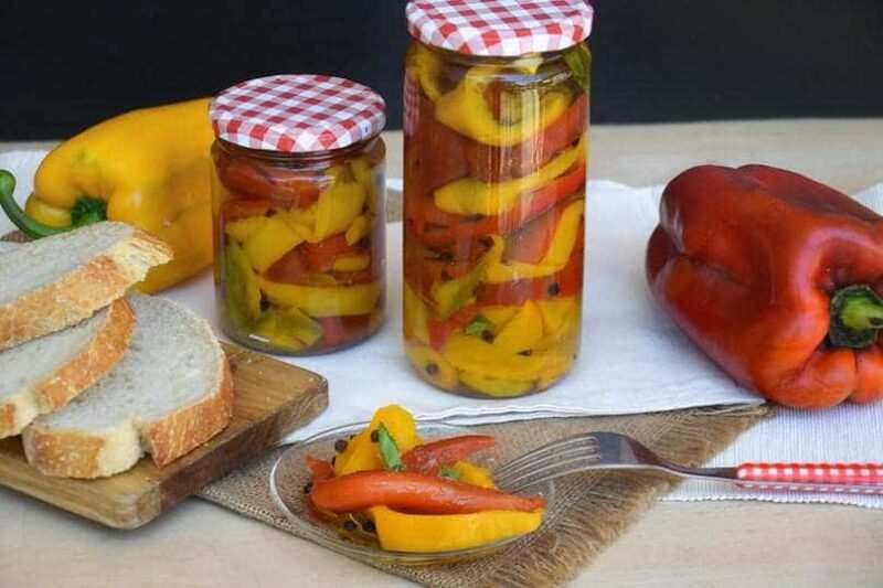 peperoni sott'olio ricetta Peperoni arrosto sott'olio