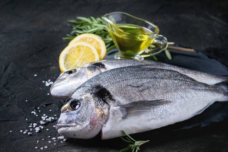 Orata marinata e fritta