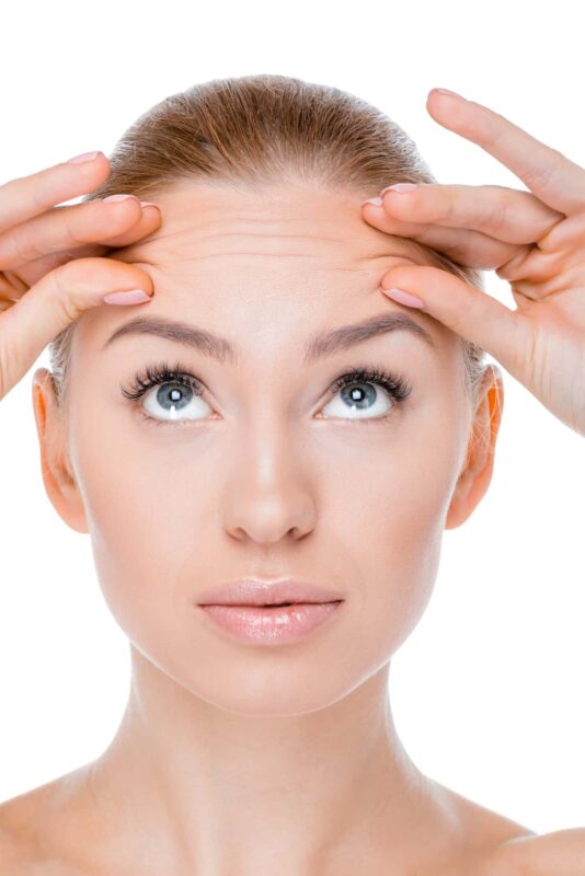 Rughe sul viso, rughe d'espressione