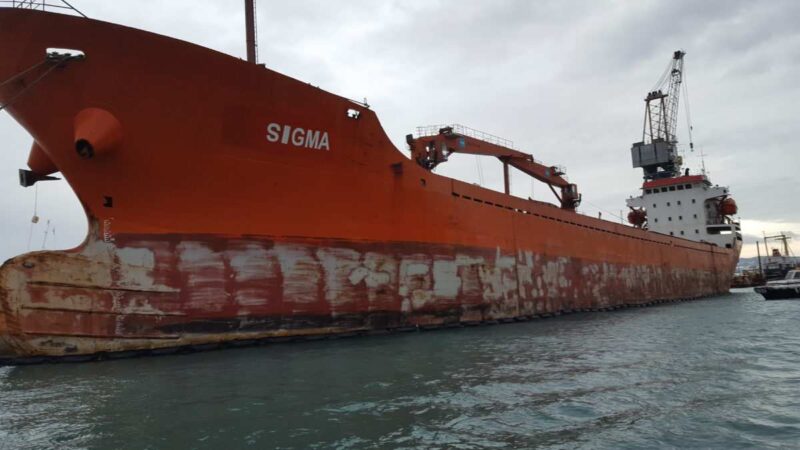 Lavori Subacquei Recupero nave Sigma