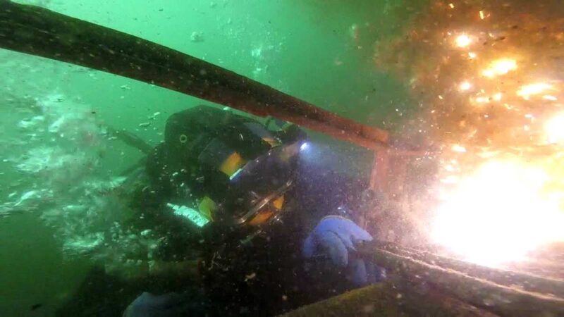 Lavori Subacquei taglio marino