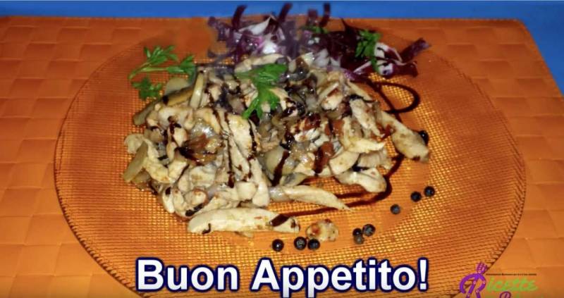Ricetta Straccetti di pollo al profumo d'autunno