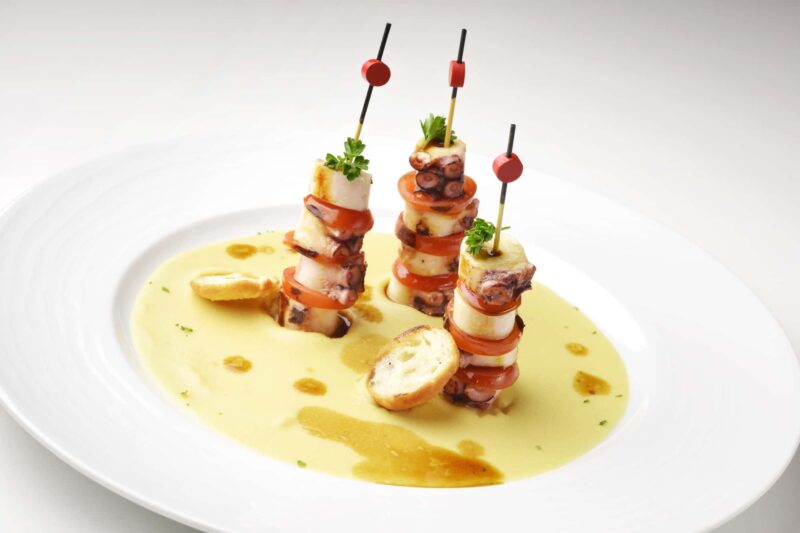 polpo preparazione con i ceci