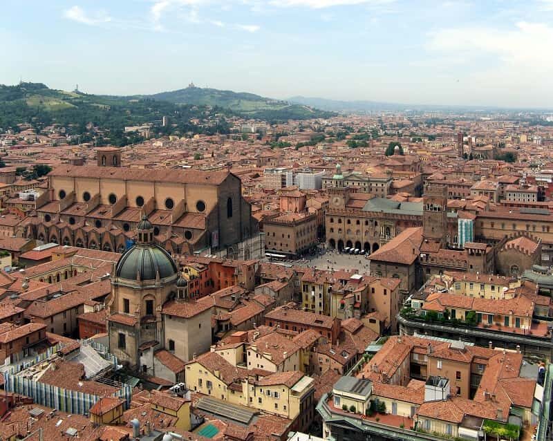 Bologna dall'alto