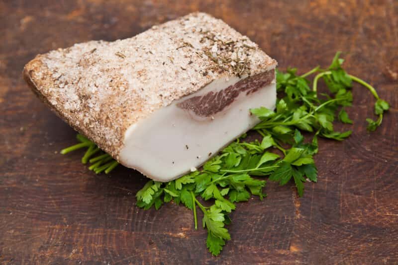 il lardo fatto in casa il lardo fatto in casa