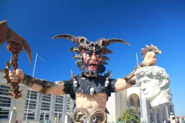 carro del carnevale di viareggio