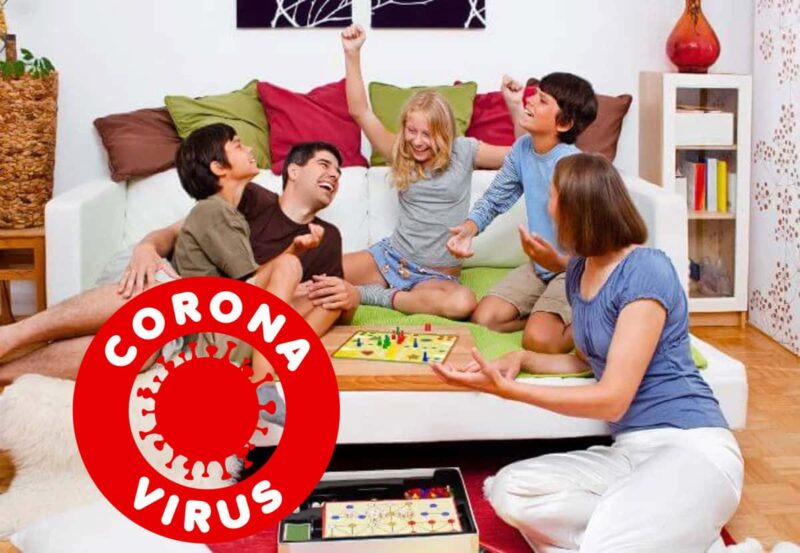famiglia quarantena coronavirus