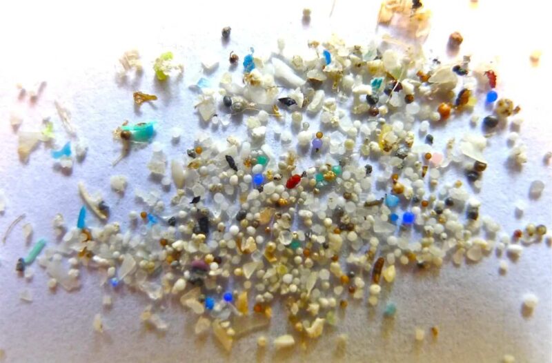 Come vivere senza plastica microplastiche