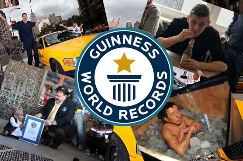 Guinness world record, i più famosi e bizzarri del libro