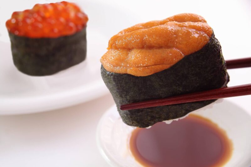 sushi riccio di mare