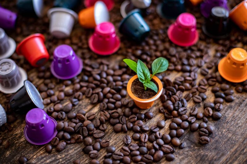capsule di caffè come riciclarle