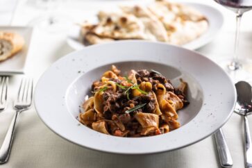 Pappardelle al ragù di cinghiale
