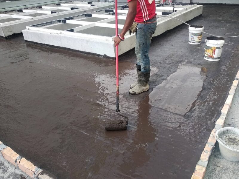 installazione Guaina liquida impermeabilizzante