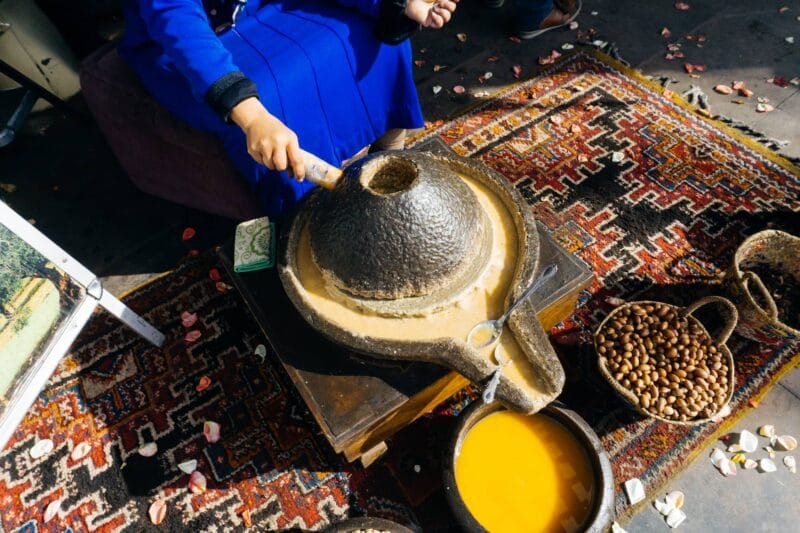 olio di argan produzione