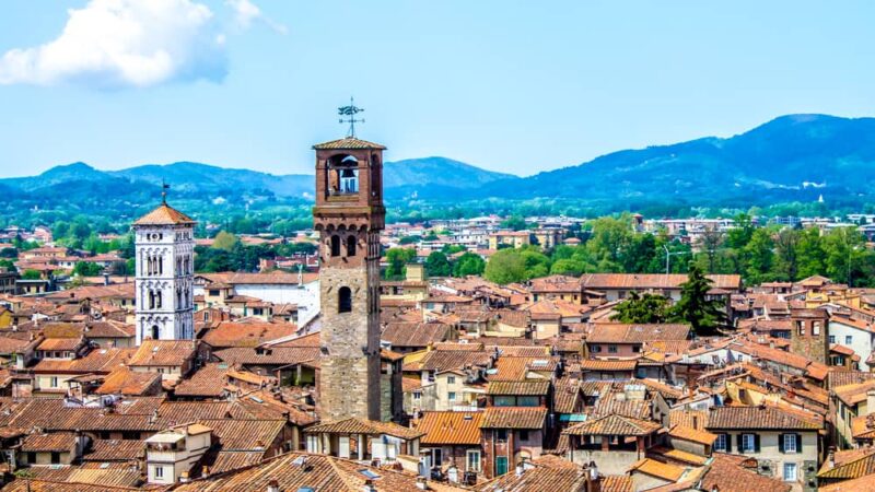 Lucca dall'alto