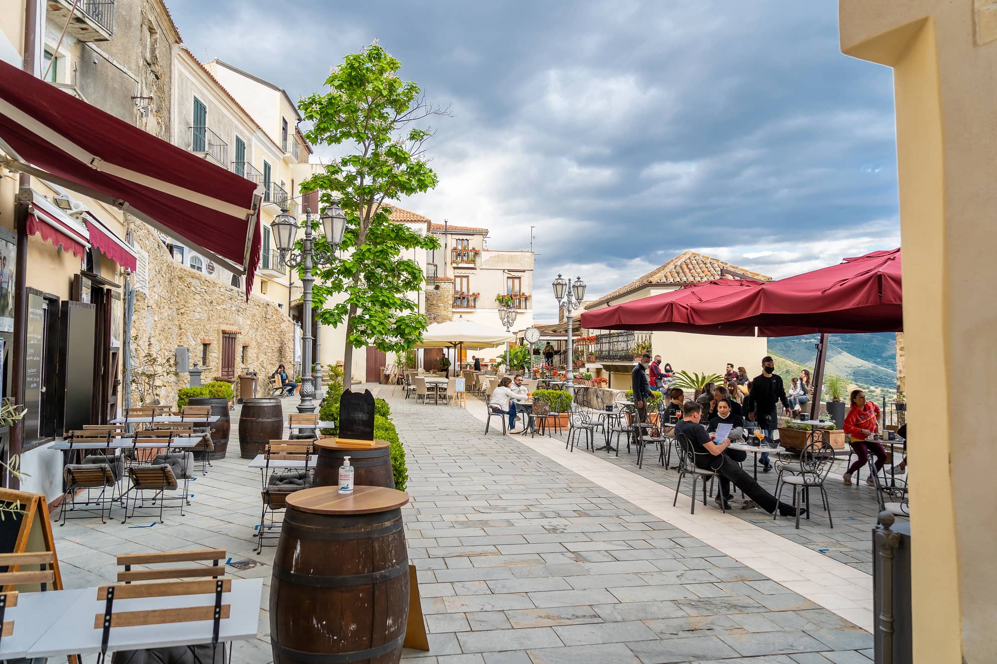 Passeggiata serale tra le vie di Castellabate