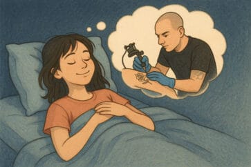 Sognare un tatuaggio